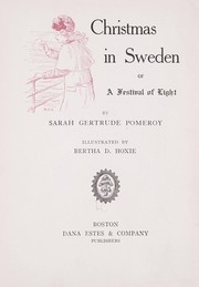 Cover of: Christmas in Sweden; or, A festival of light