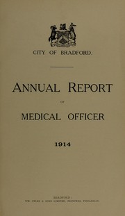 Cover of: [Report 1914]