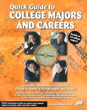 Cover of: Quick Guide to College Majors and Careers (Jist Quick Guide)