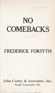 Cover of: No comebacks by Frederick Forsyth