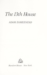 Cover of: The 13th House by Adam Zameenzad