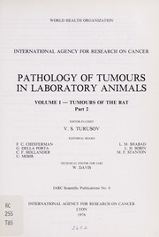 Cover of: Tumours of the rat.
