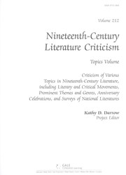 Cover of: Nineteenth-century literature criticism by Kathy D. Darrow