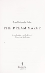 Cover of: The dream maker