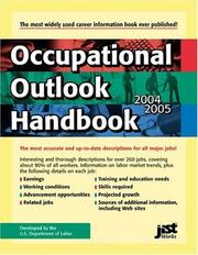 Cover of: Occupational Outlook Handbook: 2004-2005 (Occupational Outlook Handbook (Jist Works))