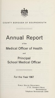 Cover of: [Report 1967]