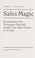 Cover of: Sales magic