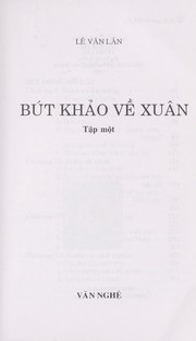 Cover of: Bút khkao vse xuân
