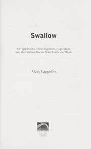 Cover of: Swallow by Mary Cappello