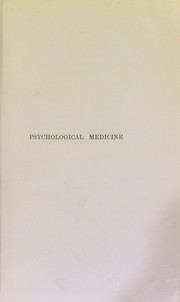 Cover of: Psychological medicine