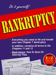 Cover of: Bankruptcy