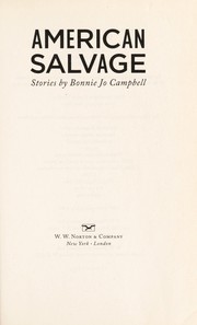 Cover of: American salvage by Bonnie Jo Campbell