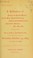 Cover of: Catalogue of a collection of postage and revenue stamps, United States fractional currency, colonial and confederate notes, numismatic literature, etc., etc., etc