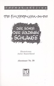 Cover of: Die Knickerbocker-Bande