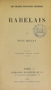 Rabelais by Ren©♭ Millet