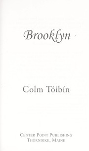 Cover of: Brooklyn by Colm Tóibín