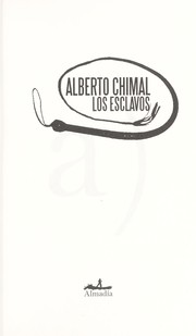 Cover of: Los esclavos by Mauricio Alberto Martínez Chimal