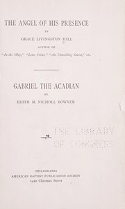 Cover of: The angel of His presence
