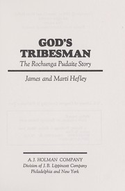 Cover of: God's tribesman: The Rochunga Pudaite story