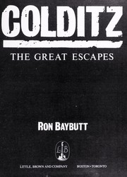 Cover of: Colditz : the great escapes