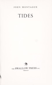Cover of: Tides. by Montague, John.
