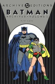 Cover of: Batman Archives, Vol. 2 by DC Comics