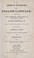 Cover of: An American dictionary of the English language