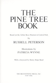 Cover of: The pine tree book by Russell Francis Peterson