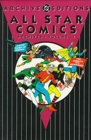 Cover of: All Star Comics Archives, Vol. 1