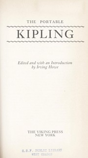 Cover of: The  portable Kipling