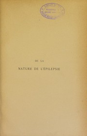 De la nature de l'©♭pilepsie by Frederik Kristoffer Hallager