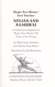 Cover of: Ninjas and samurai by Mary Pope Osborne