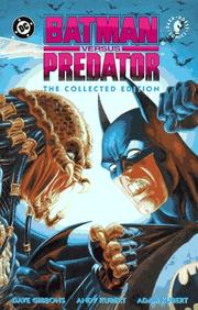 Cover of Batman Versus Predator