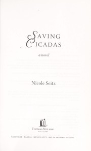 Cover of: Saving cicadas: a novel