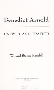 Benedict Arnold by Willard Sterne Randall