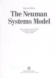 Cover of: The Neuman systems model by Betty M. Neuman