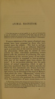 Cover of: Animal magnetism, and homoeopathy : with notes illustrative of the influence of the mind on the body | Lee Edwin