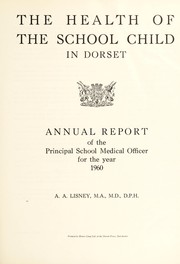 Cover of: [Report 1960] | Dorset (England). County Council