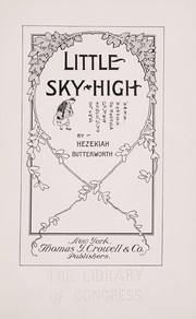 Cover of: Little Sky-High by Hezekiah Butterworth