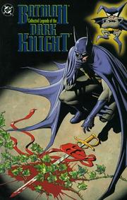Cover of: Batman: collected legends of the Dark Knight