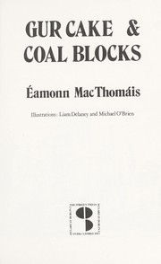 Cover of: Gur cake & coal blocks