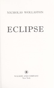 Cover of: Eclipse.