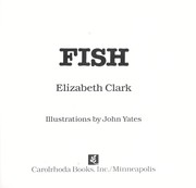 Cover of: Fish