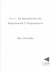 C++ by Rex Jaeschke