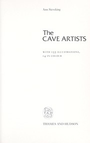 Cover of: The cave artists | Ann Sieveking