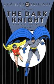 Cover of: Batman The Dark Knight Archives, Vol. 2