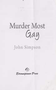 Cover of: Murder most gay