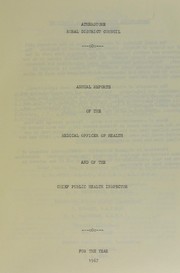 Cover of: [Report 1967]