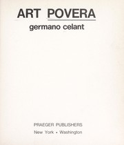 Cover of: Art povera.