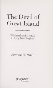 Cover of: The devil of Great Island: a story of witchcraft in early New England